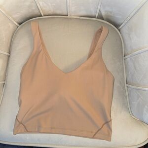 Tan Align Lululemon Top